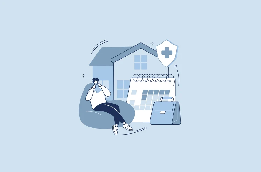 Can an employee on sick leave (L4) be dismissed?